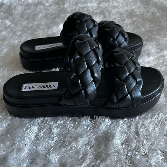 PATY BLACK SANDAL - size 6 - Picture 2 of 4